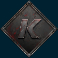 the cage slot k symbol