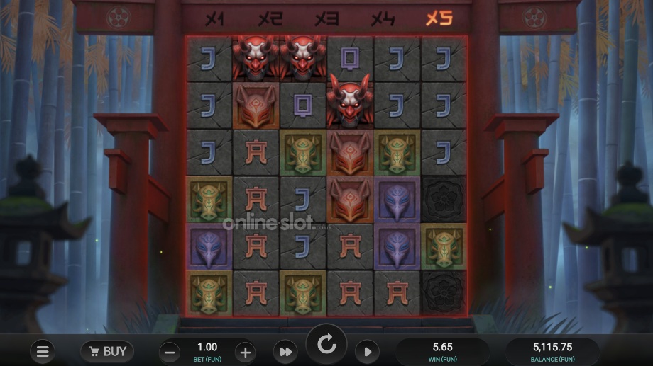 torii tumble slot base game