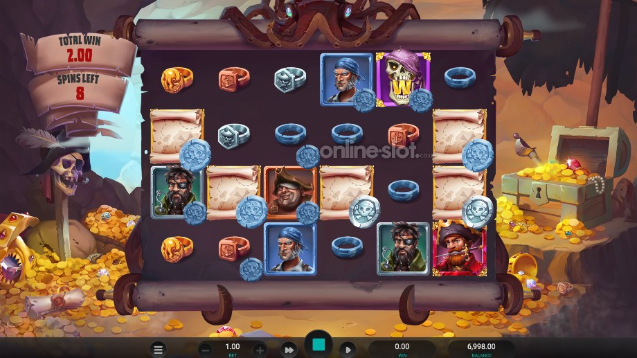 castaway cove slot free spins feature