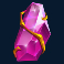 diamond cascade slot pink cluster gem symbol