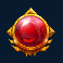 diamond cascade slot red gem symbol