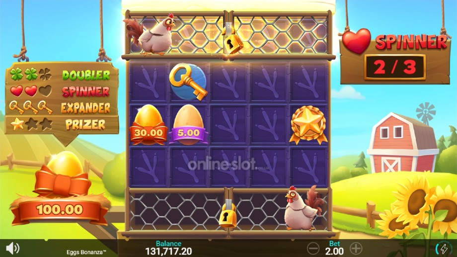 eggs bonanza slot free spins