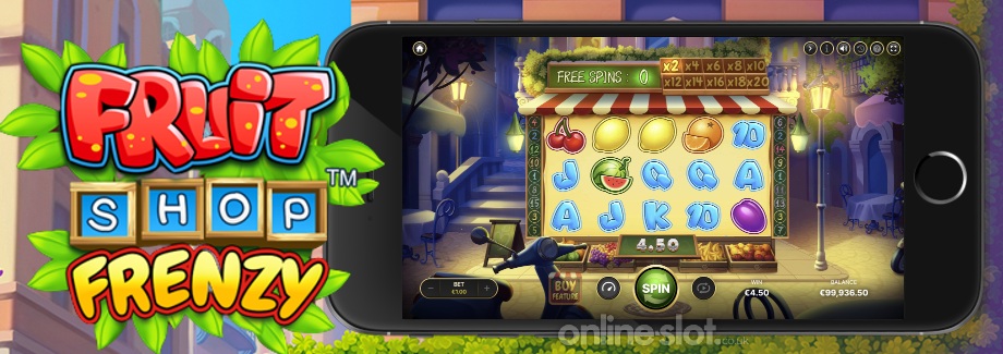 fruit shop frenzy mobile slot