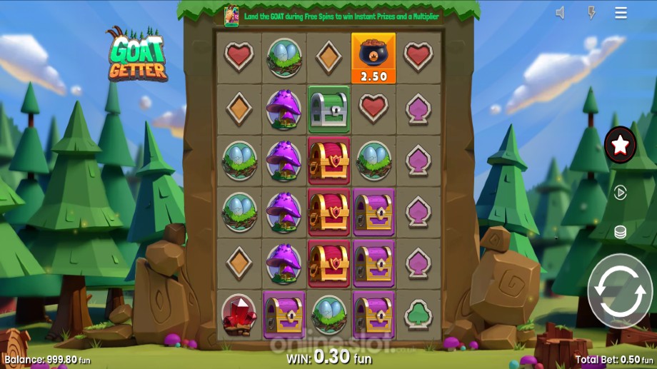goat getter slot base game