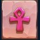 golden glyph 3 slot ankh symbol