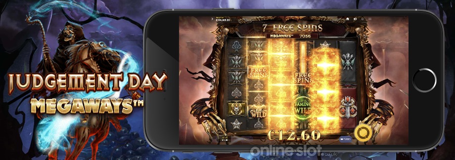 judgement day megaways mobile slot