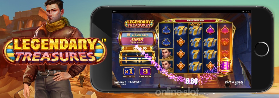 legendary treasures mobile slot