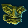 lost relics 2 slot light green aztec mask symbol