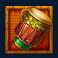 masks of fortune megaways slot drum symbol