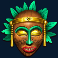 masks of fortune megaways slot turquoise mask symbol