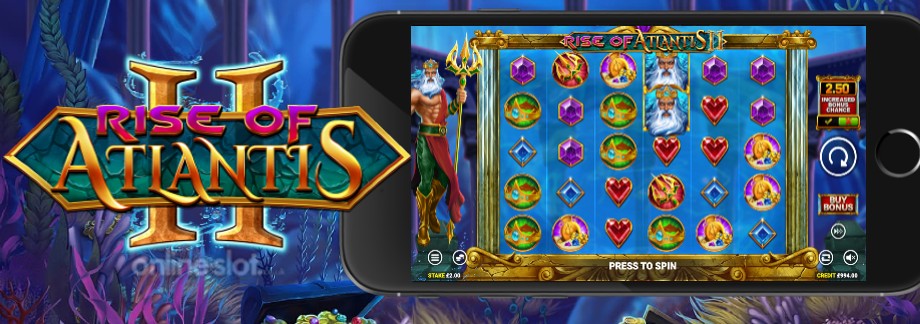 rise of atlantis 2 mobile slot