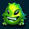 rocket blast megaways slot green alien symbol