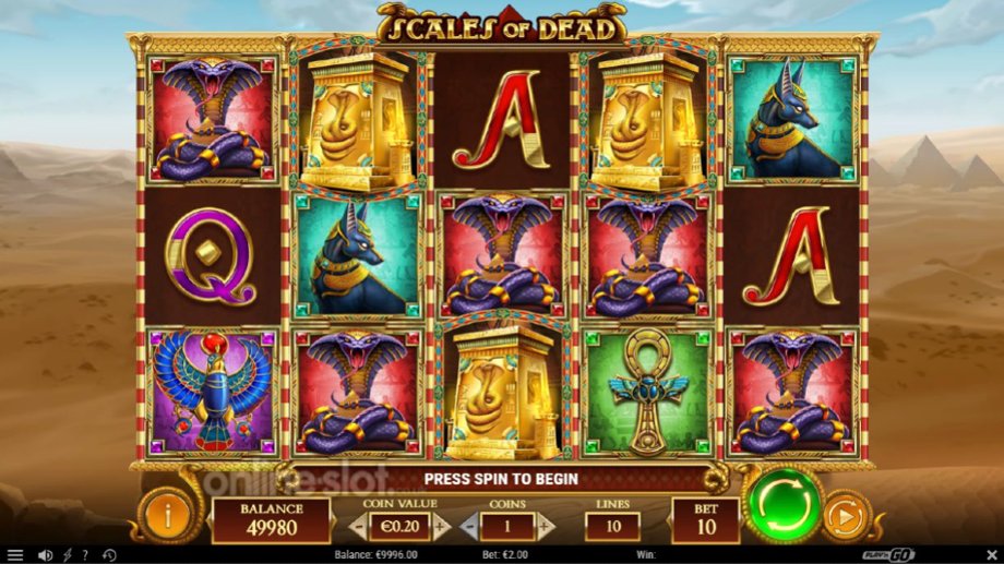 scales of dead slot base game