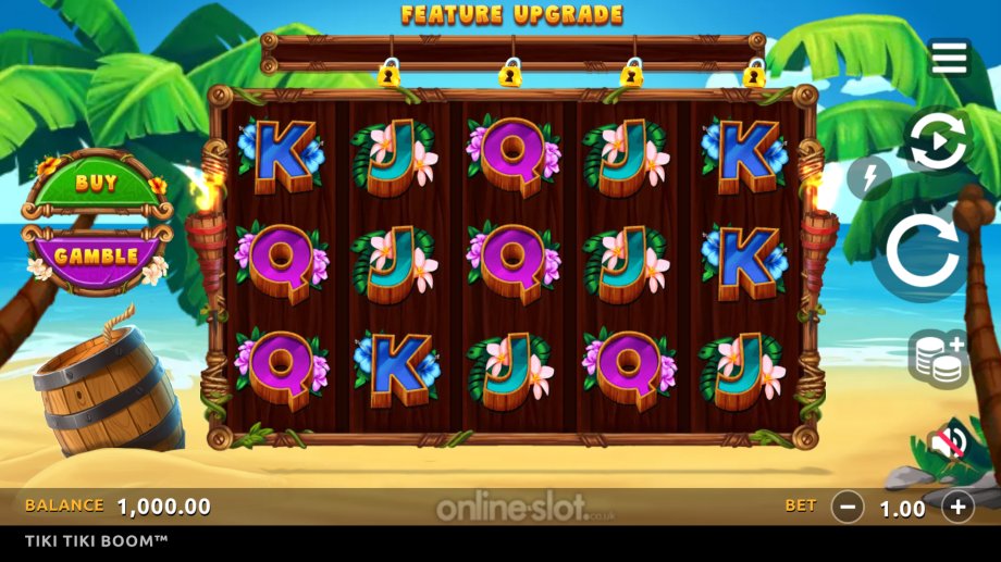 tiki tiki boom slot base game
