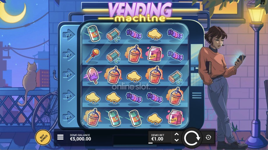 vending machine slot base game