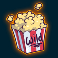 vending machine slot popcorn wild symbol