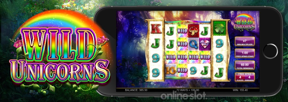 wild unicorns mobile slot