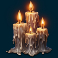 3 lucky witches slot candles symbol