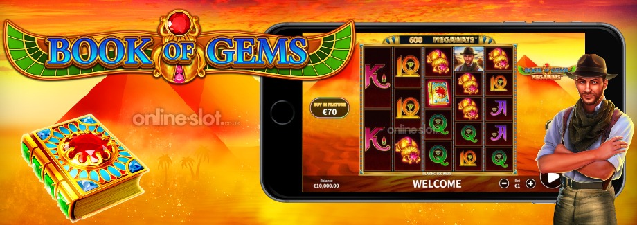 book of gems megaways mobile slot
