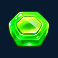 candy blitz slot green hexagon candy symbol