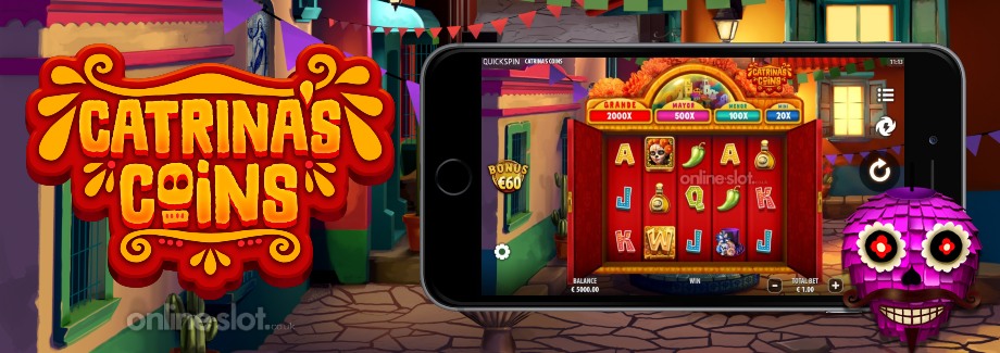 catrinas coins mobile slot