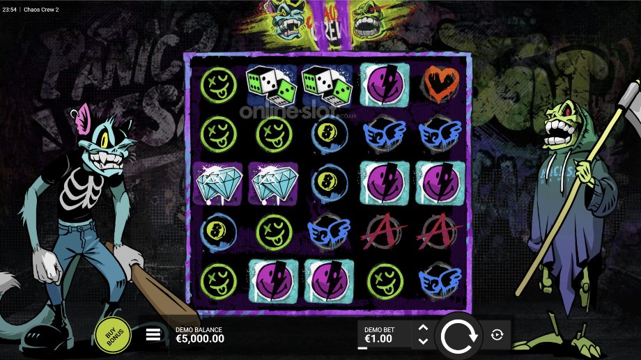 chaos crew 2 slot base game
