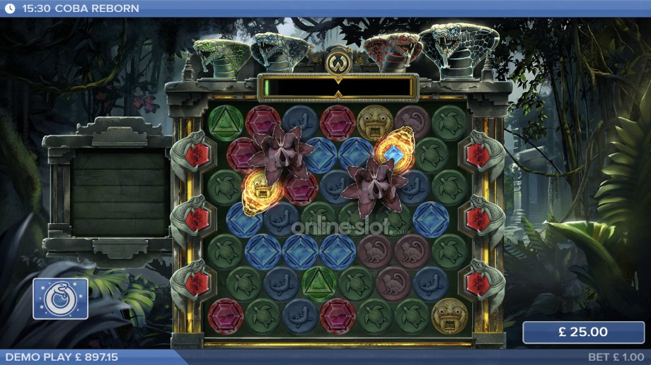 coba reborn slot orchids feature