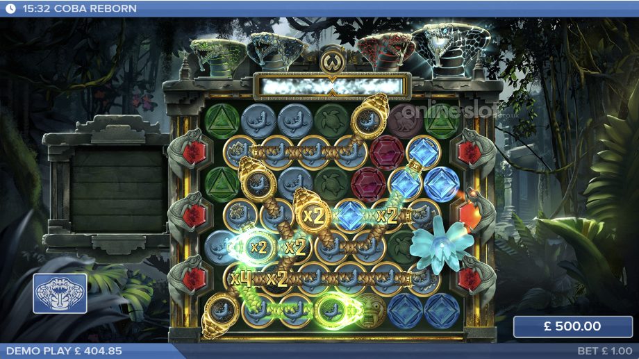 coba reborn slot snakes feature