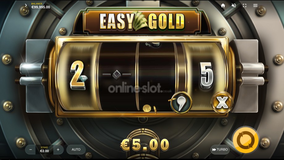 easy gold slot base game