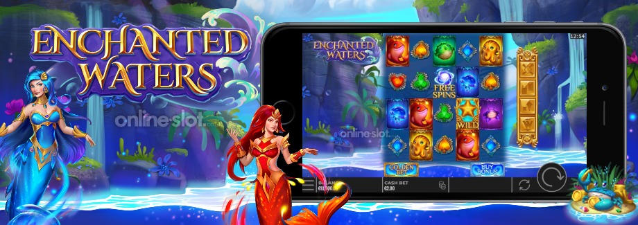 enchanted waters mobile slot