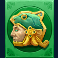 fortunes of the aztec slot green head symbol