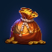gold oasis slot bag of coins symbol