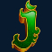 gold oasis slot j symbol