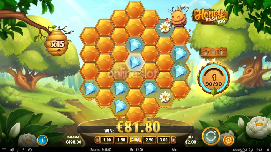 honey rush 100 slot colony feature