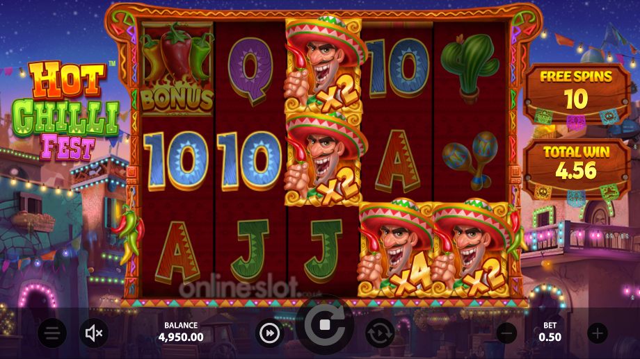 hot chilli fest slot free spins