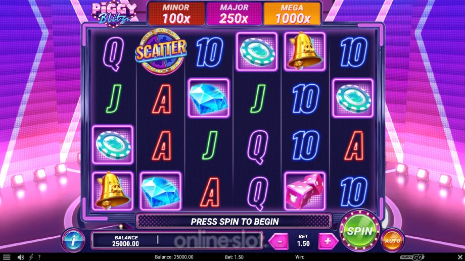 piggy blitz slot base game