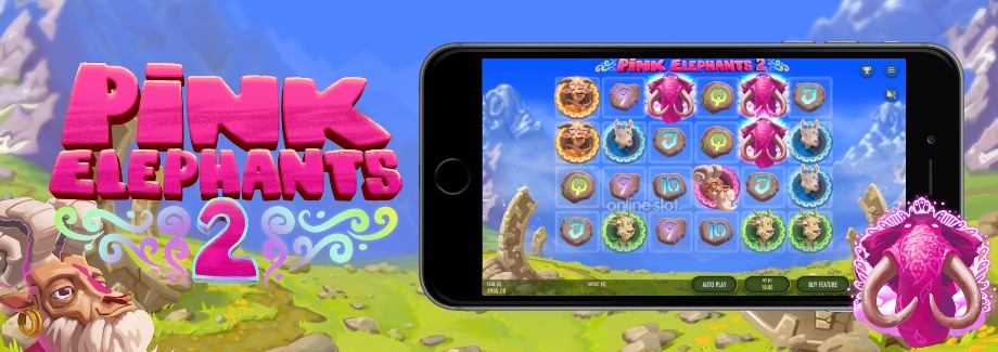 pink elephants 2 mobile slot