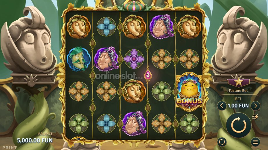 royal potato 2 slot base game