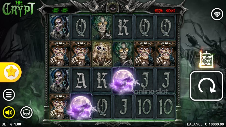 the crypt slot base game