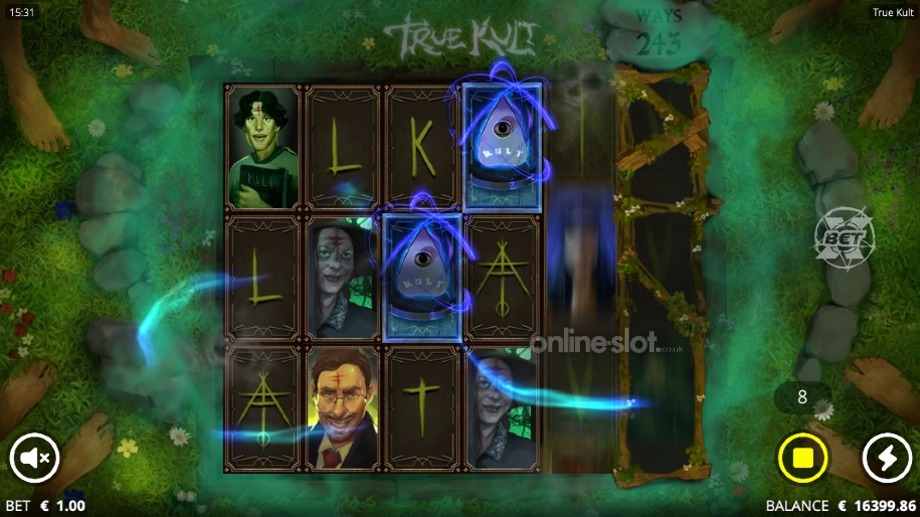 true kult slot base game