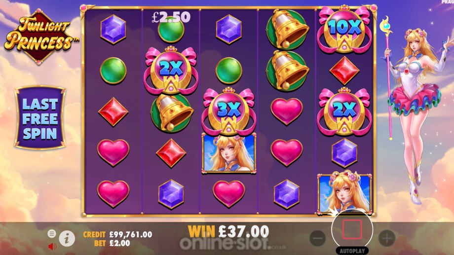 twilight princess slot free spins