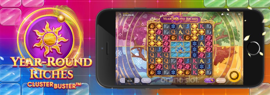 year round riches clusterbuster mobile slot