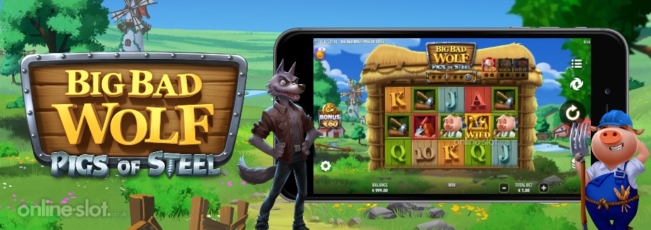 big bad wolf pigs of steel mobile slot