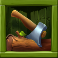 big bad wolf pigs of steel slot axe symbol