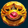 bones and bounty slot gold crab coin bonus scatter symbol