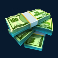 cash chips slot banknotes symbol