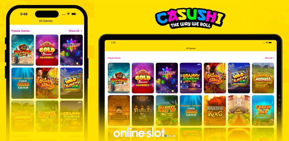 casushi casino mobile app