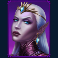 defenders of mystica slot purple female character symbol