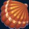 fish n nudge slot orange shell symbol