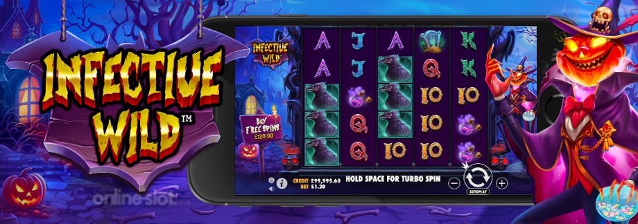 infective wild slot base game